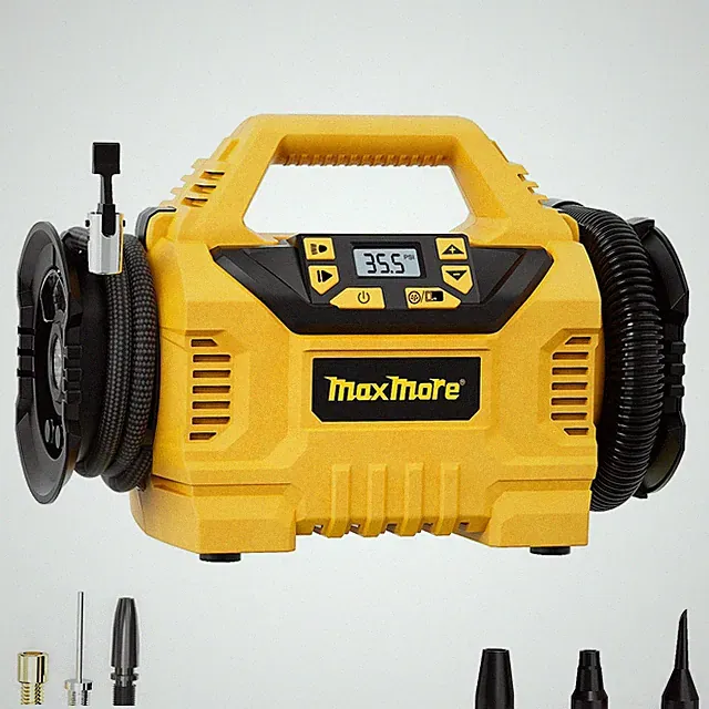 Portable Tire Inflator/deflator Compatible with DeWalt 20V Battery (Tool Only...